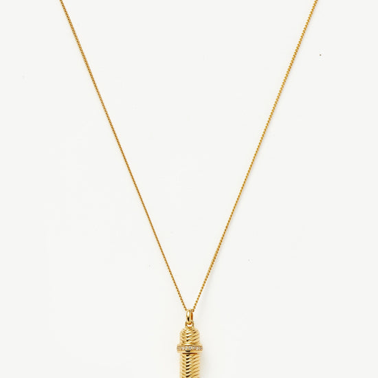 Message in a Bottle Ridge Pendant Necklace Necklace Missoma 