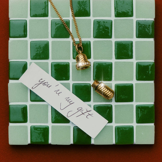 Message in a Bottle Ridge Pendant Necklace Necklaces Missoma 